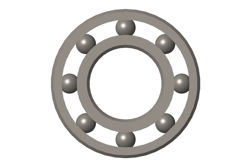 4095423 Deep Groove lodīšu gultņu gultnis